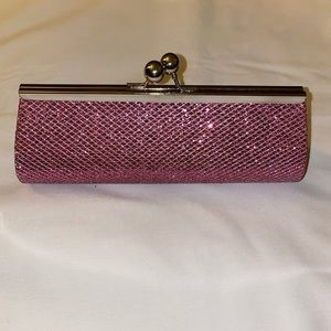 Pink Glittery clutch